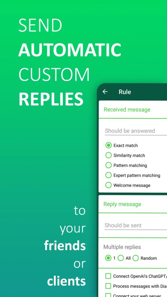 schedule WhatsApp messages on Android - AutoResponder for WhatsApp - img